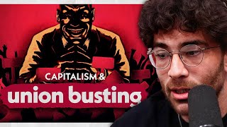 Why Corporate America Hates Unions | HasanAbi Reacts