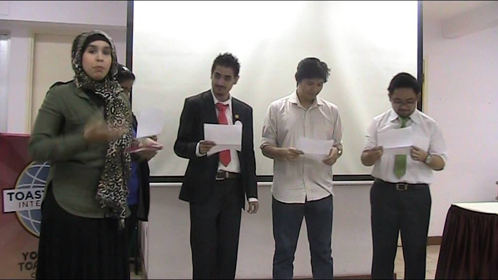 Young Adult Toastmasters Club - 84 - Jokesession - TM Lana