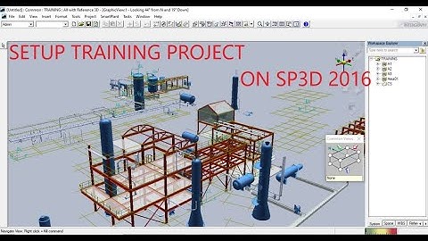 HOW TO SETUP TRAINING PROJECT ON SP3D 2016