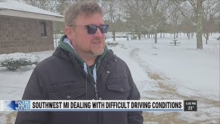 Power outages, difficult driving: Michigan deals with snow