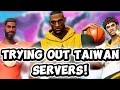 Trying Out Taiwan Servers!