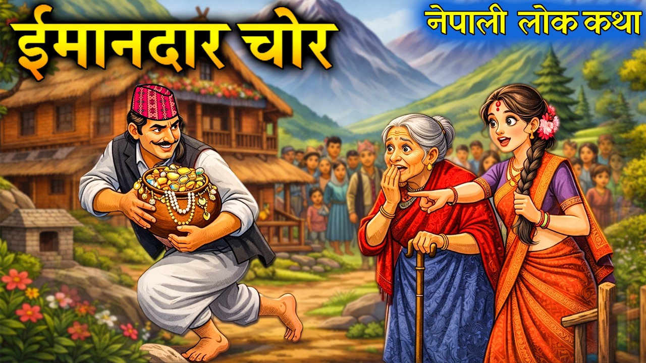 इमान्दार चोर | नेपाली लोक कथा | Imandaar Chor | Nepali Lok Katha