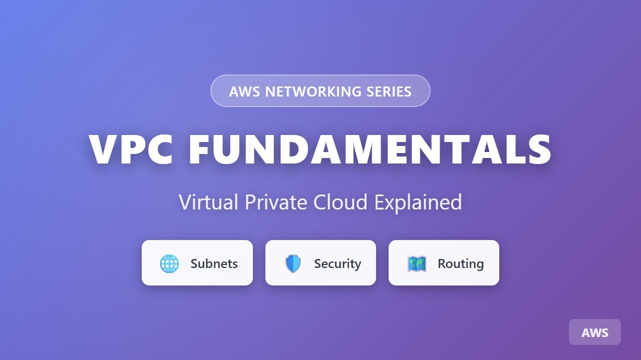AWS VPC Fundamentals - Complete Beginner's Guide to Virtual Private ...