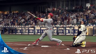 MLB The Show 24! - St. Louis Cardinals Vs Milwaukee Brewers Gameplay (PS5) 4K 60fps