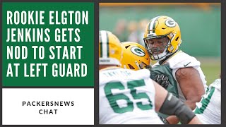 Rookie Elgton Jenkins gets the nod to start at left guard | PackersNews Chat (Ep. 7)