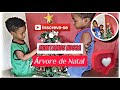 Montamos nossa Árvore de Natal / Nossa primeira Árvore. Compramos na shoppe ☺️