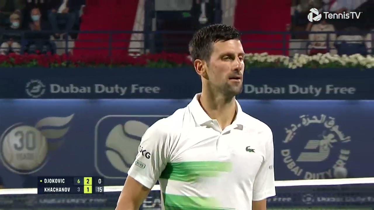 Highlights: Medvedev vs. Djokovic – SF – 2023 Dubai Duty Free