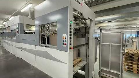Bobst SPanthera 106 LER Die Cutter (2006)