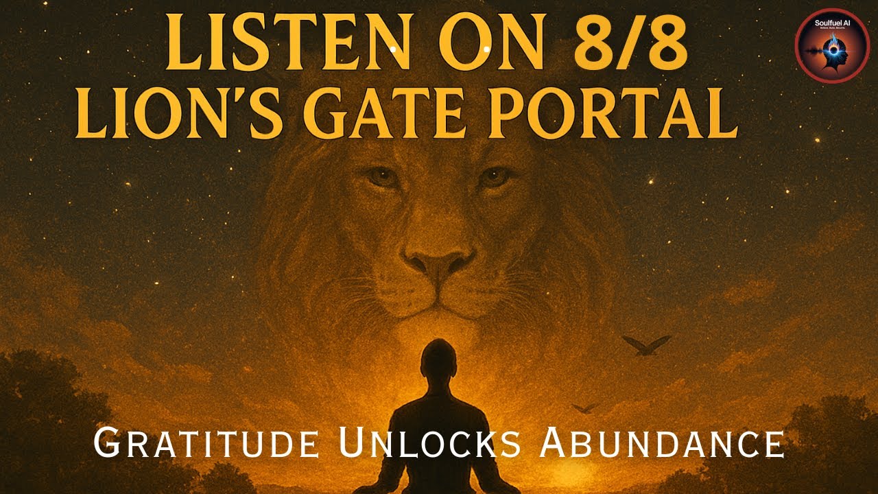 I Thank You, Universe” – 8/8 Lions Gate Portal | Gratitude Song to Attract Abundance #lionsgate I Thank You, Universe” – 8/8 Lions Gate Portal | Gratitude Song to Attract Abundance #lionsgate