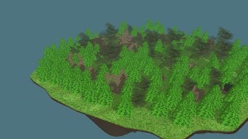 SketchUp Floating Island