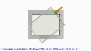 AGP3400-S1-D24-D81C AGP3450-T1-D24-M for Touch Screen Panel, Protective film