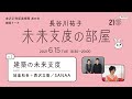 未来支度の部屋 Vol.1「建築の未来支度」　ゲスト：妹島和世＋西沢立衛/SANAA｜金沢21世紀美術館 館長トーク