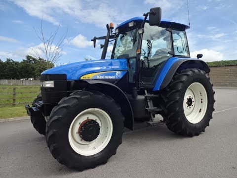 New Holland TM155 Tractor - YouTube