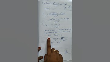 12th maths chapter 7 Applications of differential calculus #shorts exercise 7.3 sum 2 (ii)