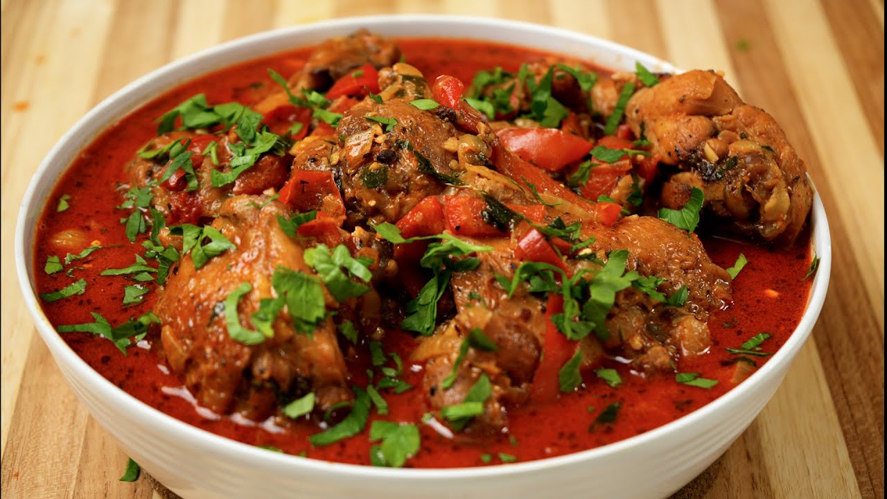 Paprika Chicken Recipe | Chicken Paprikash - YouTube