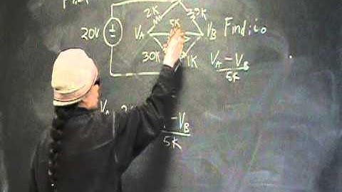 Node Voltage Special Cases P4.21 Nilsson Riedel Electric Circuits 9E Solution