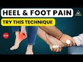 Heel and foot pain treatment by talocalcaneal joint mobilization technique