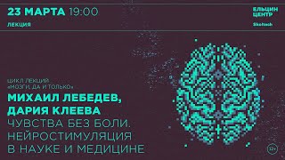 Михаил Лебедев, Дария Клеева. Чувства Без Боли. Нейростимуляция В Науке И Медицине