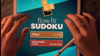 😴 iPad ASMR - Sudoku BUT Different - Clicky Whispering