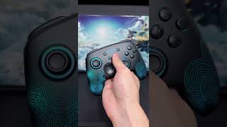 TOTK themed controller with LED lights #funlab #procontroller #firefly #nintendo #nintendoswitch
