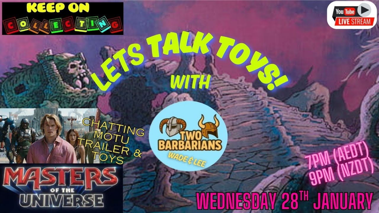 Lets Talk MOTU with Two Barbarians @TwoBarbarians