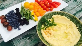 Homemade Hummus 自制鹰嘴豆酱