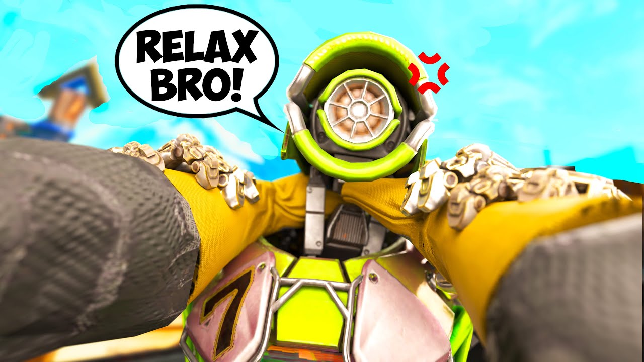 TOXIC RANDOM SCREAMS AT THE #1 PATHFINDER.. (Apex Legends) - YouTube