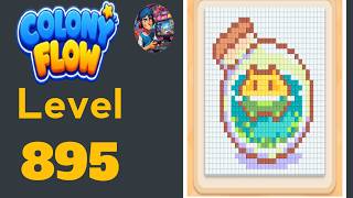 Colony flow level   895 solution and walkthrough 