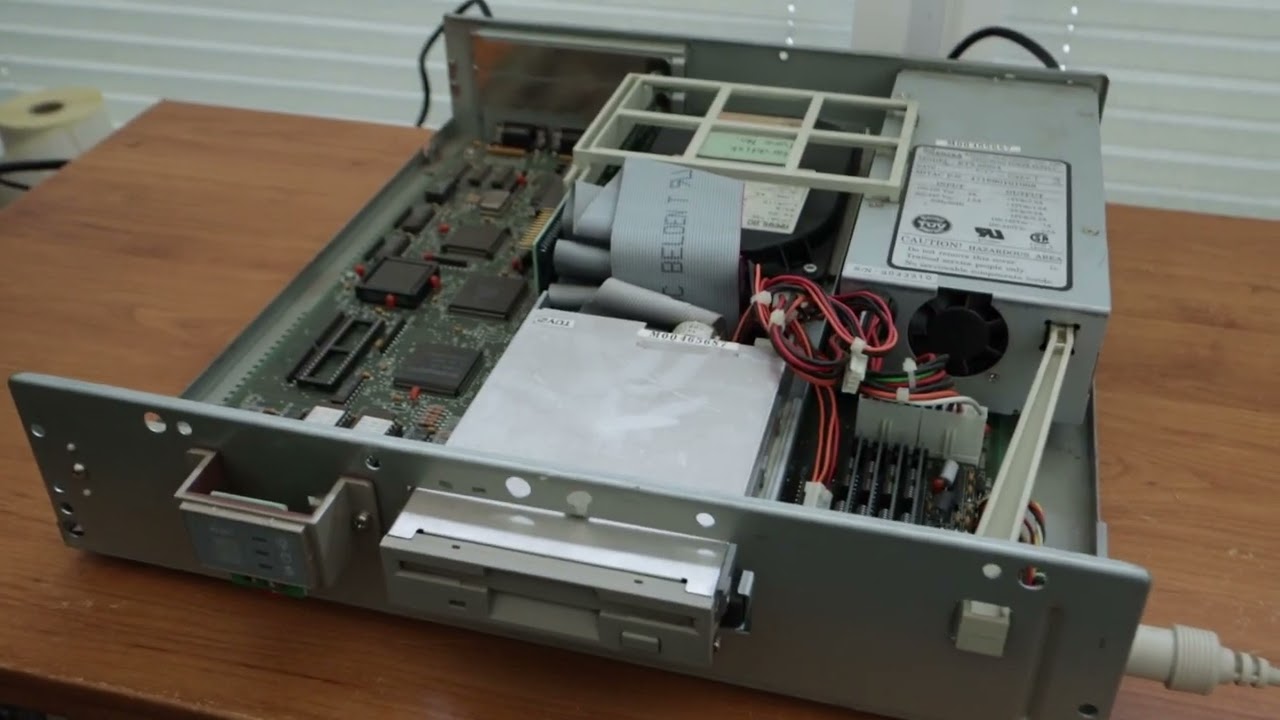Old 286 MS-DOS Mitac Mistation 2 1980'S Vintage PC Still Boots