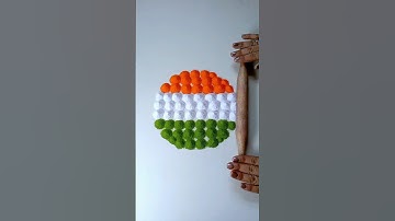 Independence day special rangoli 2023 🇮🇳🎉😍 #shorts #viral #rangoli #kolam #deshmere