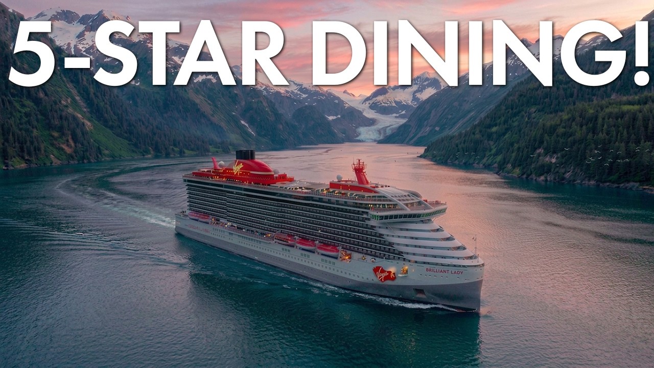 What's Dining Like On Board Virgin Voyages In Alaska?