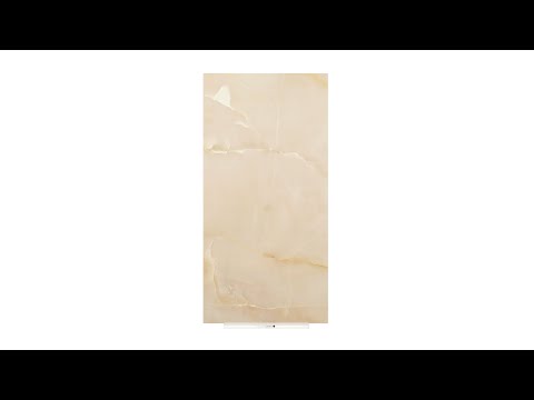 Marbre brillant onyx beige vidéo