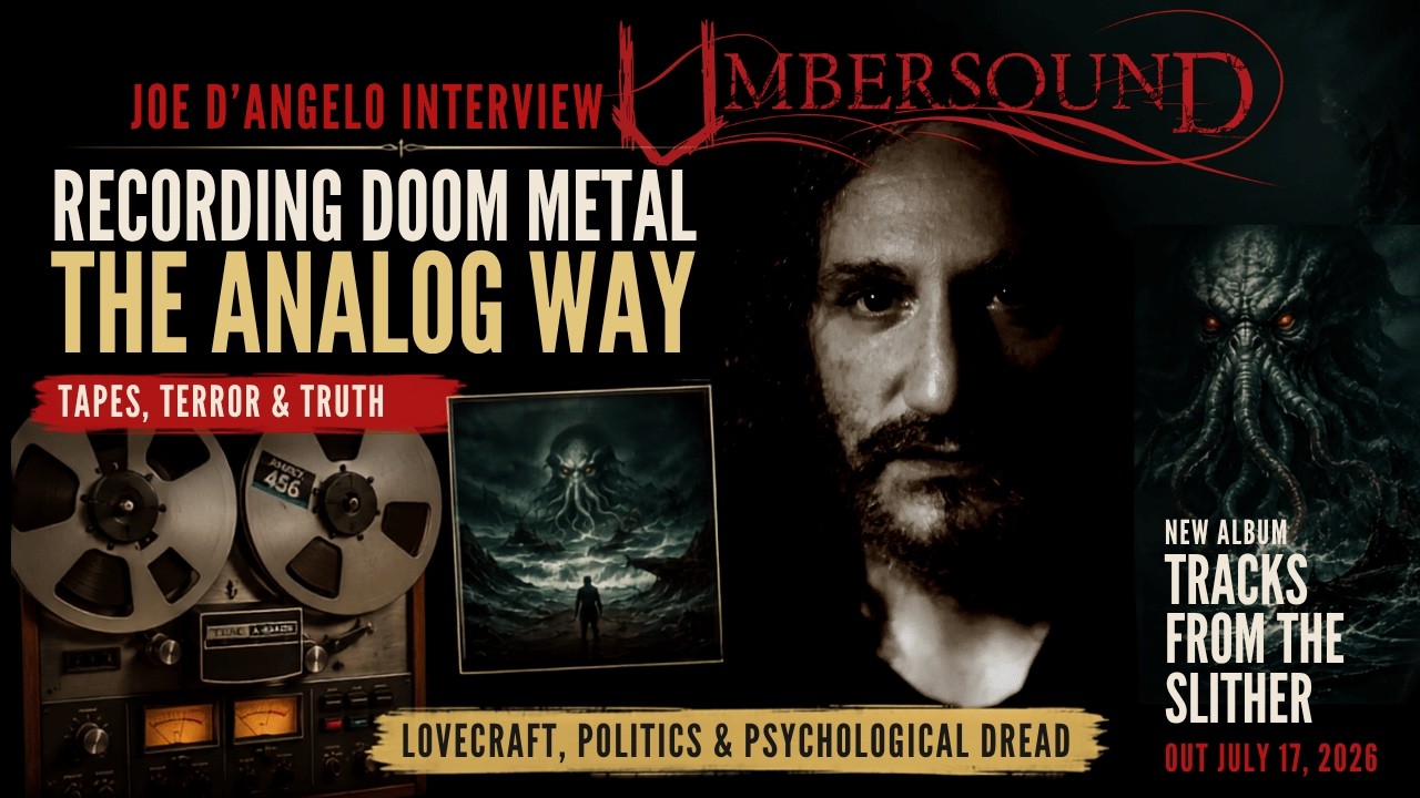 Umbersound's Joe D'Angelo on Analog Recording, Doom Metal & Tracks From The Slither | Interview