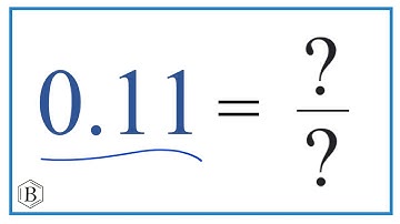0.11 as a Fraction (simplified form)