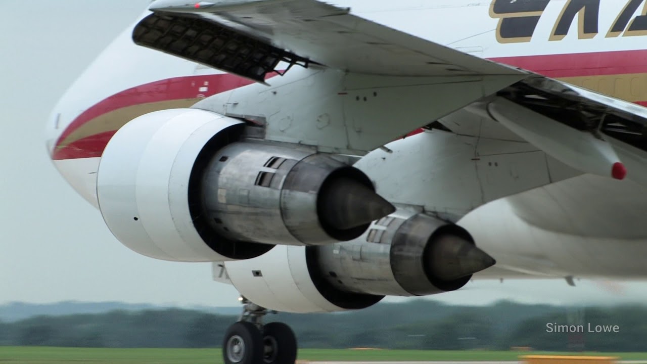 カリッタ B747-100 アメリカン インターナショナル・エアウェイズ archive footage 2008) Kalitta Air Boeing 747-100 Queen of