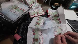 Last Minute  Quick & Easy Cards:  Using Holiday Napkins