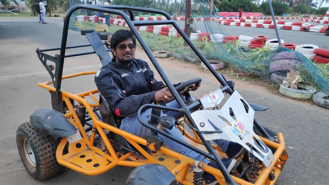 Group ride for OLIVE TVS from RK BEACH YMCA TO GOKARTING