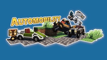 A Short Drive (Automobility | Minecraft 1.20.1)