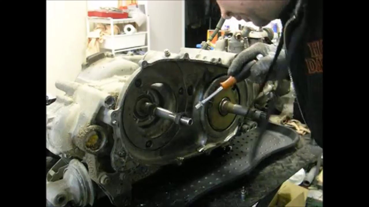 Разборка двигателя Yamaha T max 500