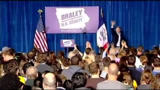 First Lady Comes to Iowa City for Braley