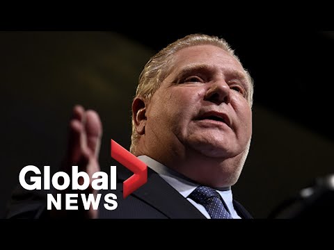 Coronavirus outbreak: Doug Ford says US halting supply of masks to Canada would be &quot;unacceptable&quot;