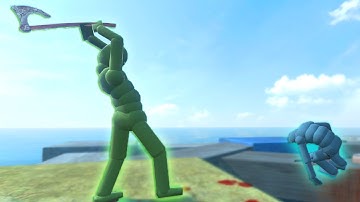 MAKING NPC FIGHT IN A TOURNAMENT WITH Smart AI & Active RAGDOLL Physics ! ! - OVERGROTH