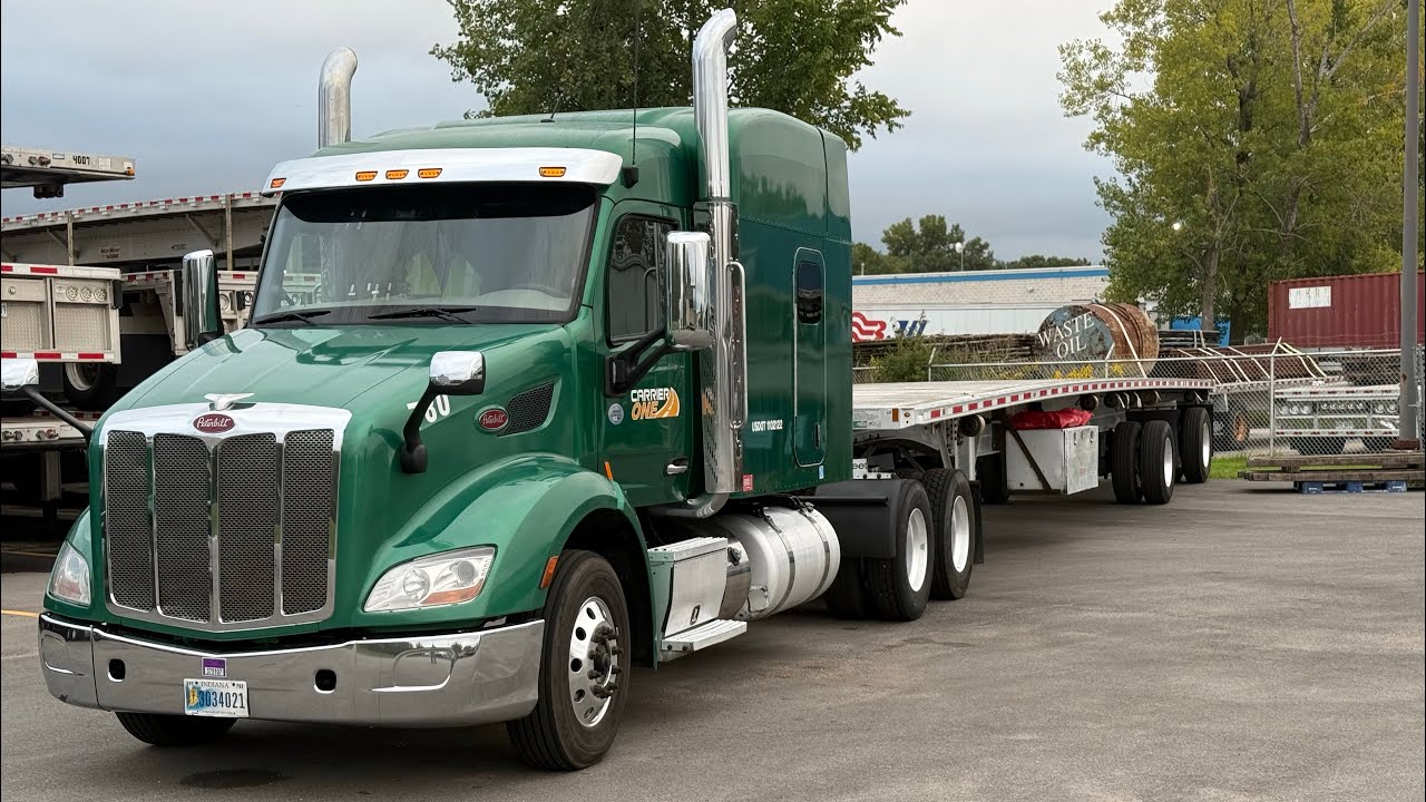 Тур на грузовике Peterbilt 579 2019 года 🤘🏽✊🏾