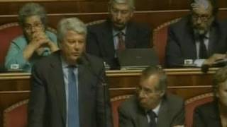 Play video: Alberto Tedesco - Dichiarazione nell'aula prima del voto