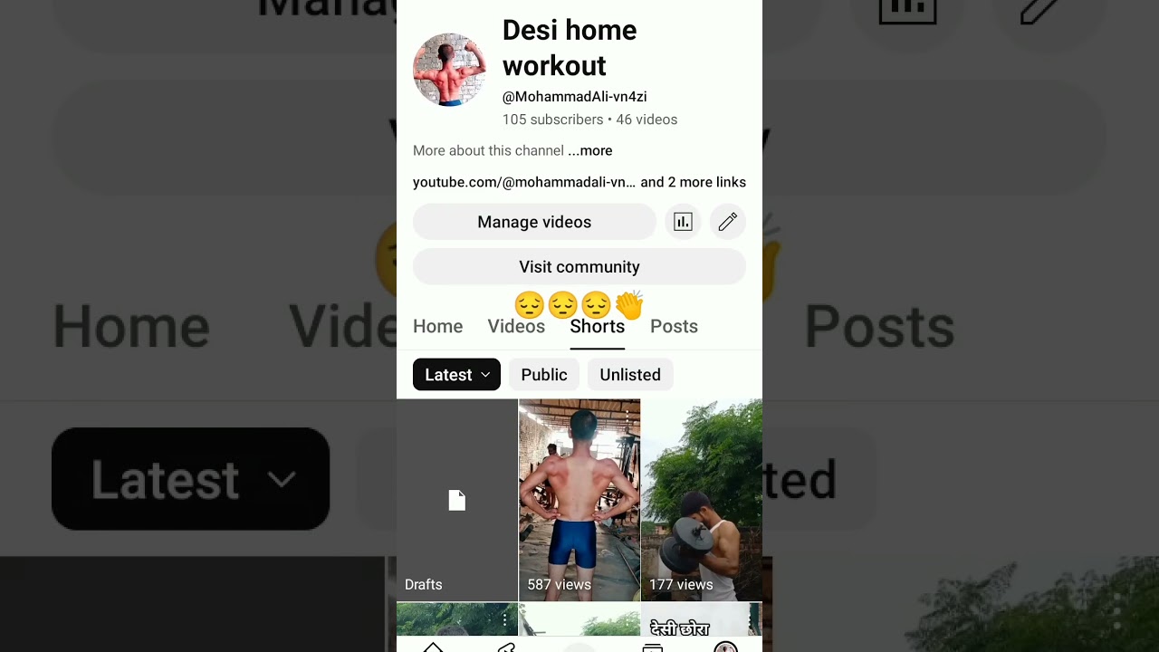 सपोर्ट👏 करो भाई लोग मुझे भी #homeworkout #bodybuilding #motiwation #support
