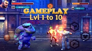 Street Fighting Kung Fu Fighter Level 1 to 10 Android Gameplay  - Game District [ 1080p ] screenshot 1
