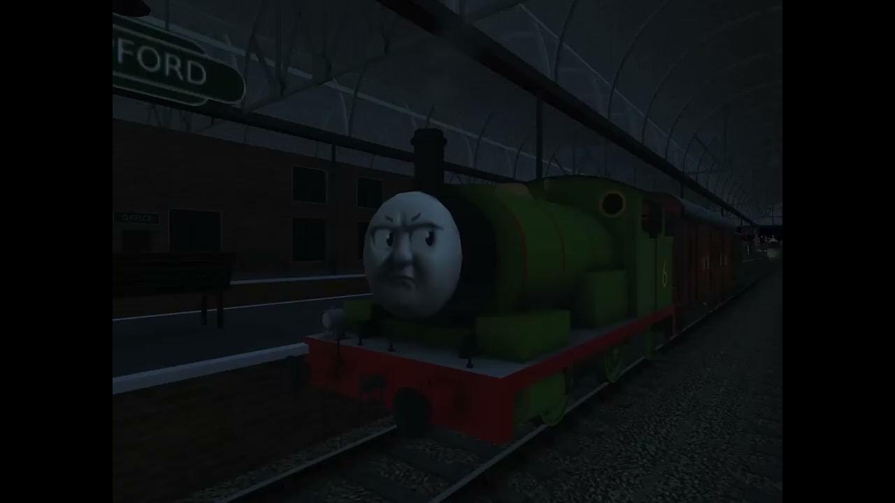 TATMR Trainz Remake Clip Percy talk to Thomas at Knapford Station V2