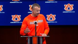 Bryan Harsin recaps Auburn's first day of 2022 Fall Camp