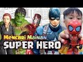 Di Taman Lansia Berburu Mainan Super Hero Avengers | Mencari Mainan Anak-Anak