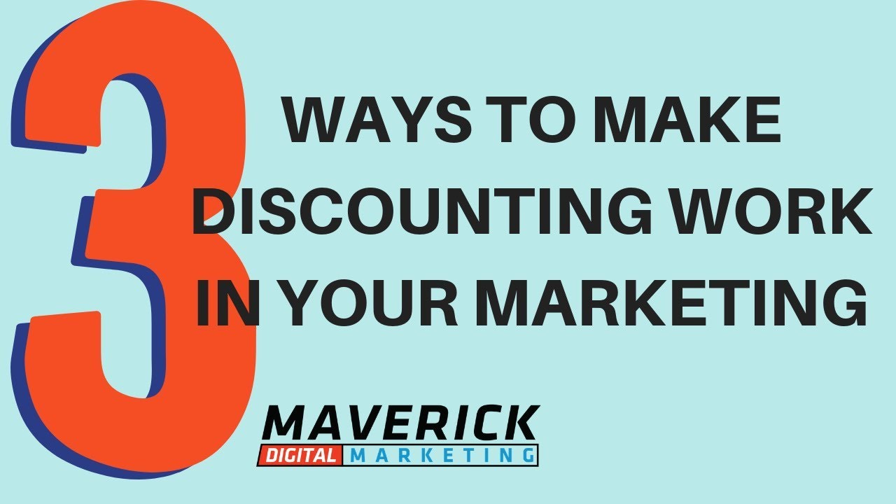 How To Use Discounting In Your Digital Marketing YouTube